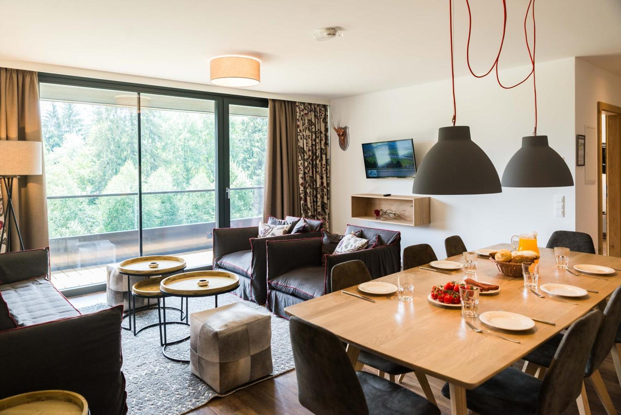 Schoenblick Residence Apartments - Including Summer Card Τσελ αμ Ζέε Δωμάτιο φωτογραφία